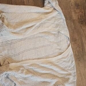 Tan colored cardigan